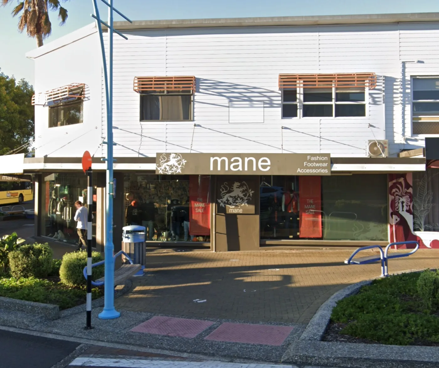 The Mane storefront on Maunganui Road, Mount Maunganui